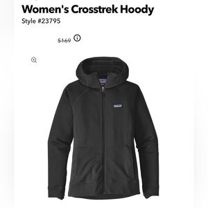 Women's Crosstrek Hoody. Medium, black - worn a few times